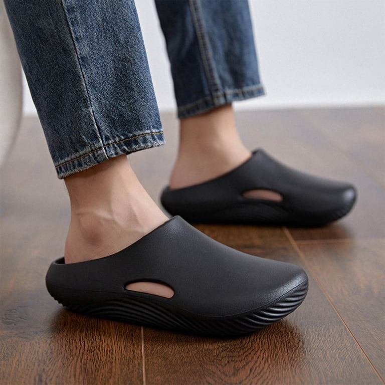 Recovery Clogs for Men Comfort Arch Support Cushioned Mules Slip-On Walking Orthopedic Garden Clogs for Men Comfort Arch Support Mules  main image 3