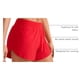 thumbnail image 4 of Shorts CRZ YOGA Cintura Media con Corte Lateral 10 cm Secado Rápido Rojo XS, 4 of 5