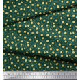 thumbnail image 1 of Soimoi Georgette Viscose Fabric Artistic Leaves Print Fabric by Yard 42 Inch Wide, 1 of 5