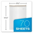thumbnail image 3 of Gold Fibre Wirebound Project Notes Pad, Project-Management Format, Gray Cover, 70 White 8.5 X 11.75 Sheets | Bundle of 10 Each, 3 of 6