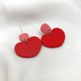 thumbnail image 5 of Hearts Shape Earrings, Unique and Colorful, 5 of 5