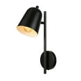 thumbnail image 6 of Globe Electric 91006001 Eastmont 16" Tall Hardwired Or Plug-In Wall Sconce - Black, 6 of 7