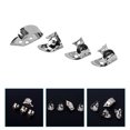 thumbnail image 6 of 5 Pack Guitar Pick Hot Glue Finger Protectors Keychain Silver, 6 of 8