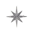 thumbnail image 3 of Time and Tru Women's Pave Cry Starburst Silvertone Pin, 3 of 5