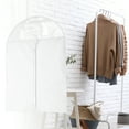 thumbnail image 6 of Unique Bargains 3 Pcs Dustproof Thickened Garment Bag White 35.43"x23.62", 6 of 6