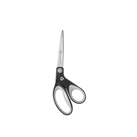 Westcott Kleenearth Soft Handle 8" Bent Sewing Scissor