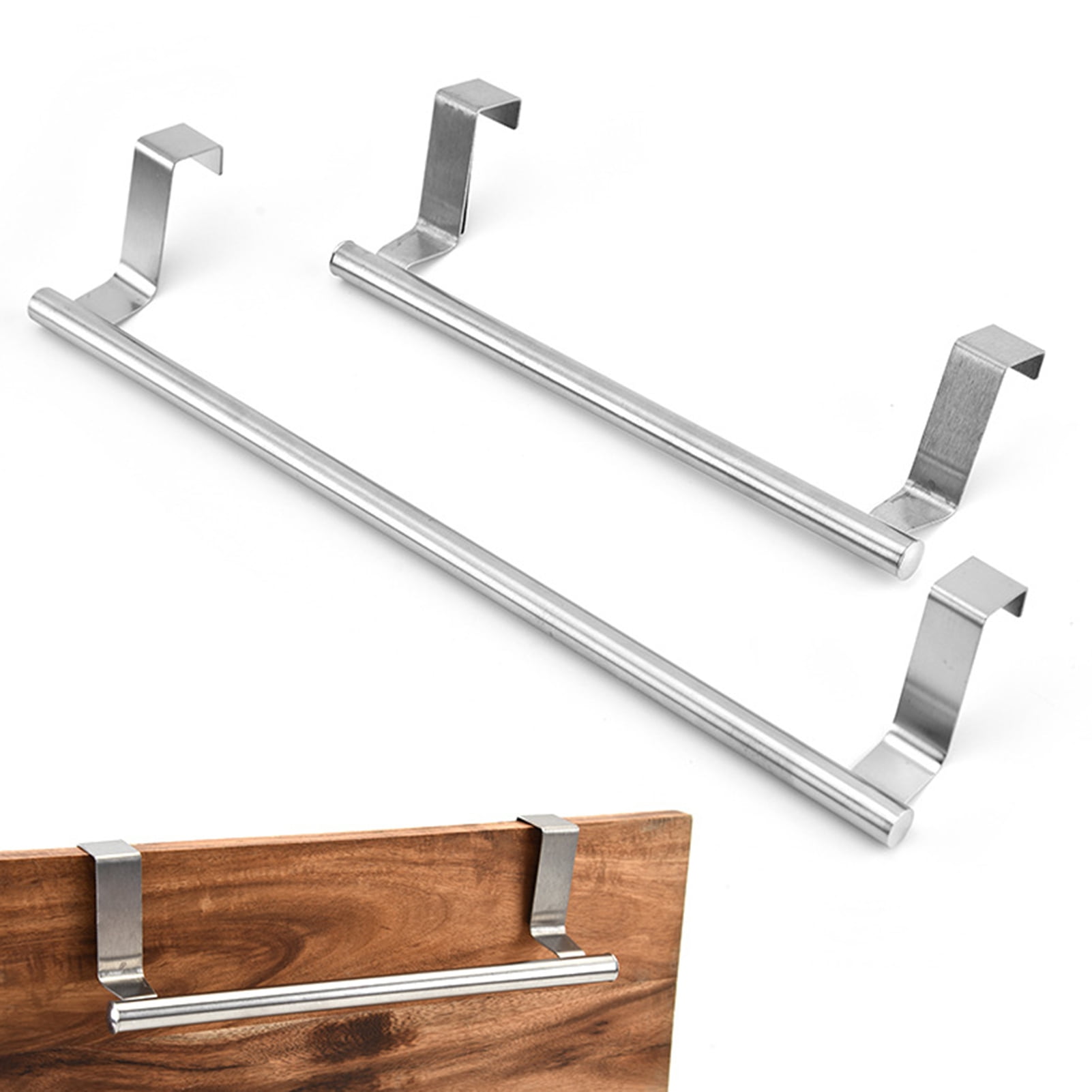 jiaroswwei Stainless Steel Bathroom Towel Holder Rack Stand Bar