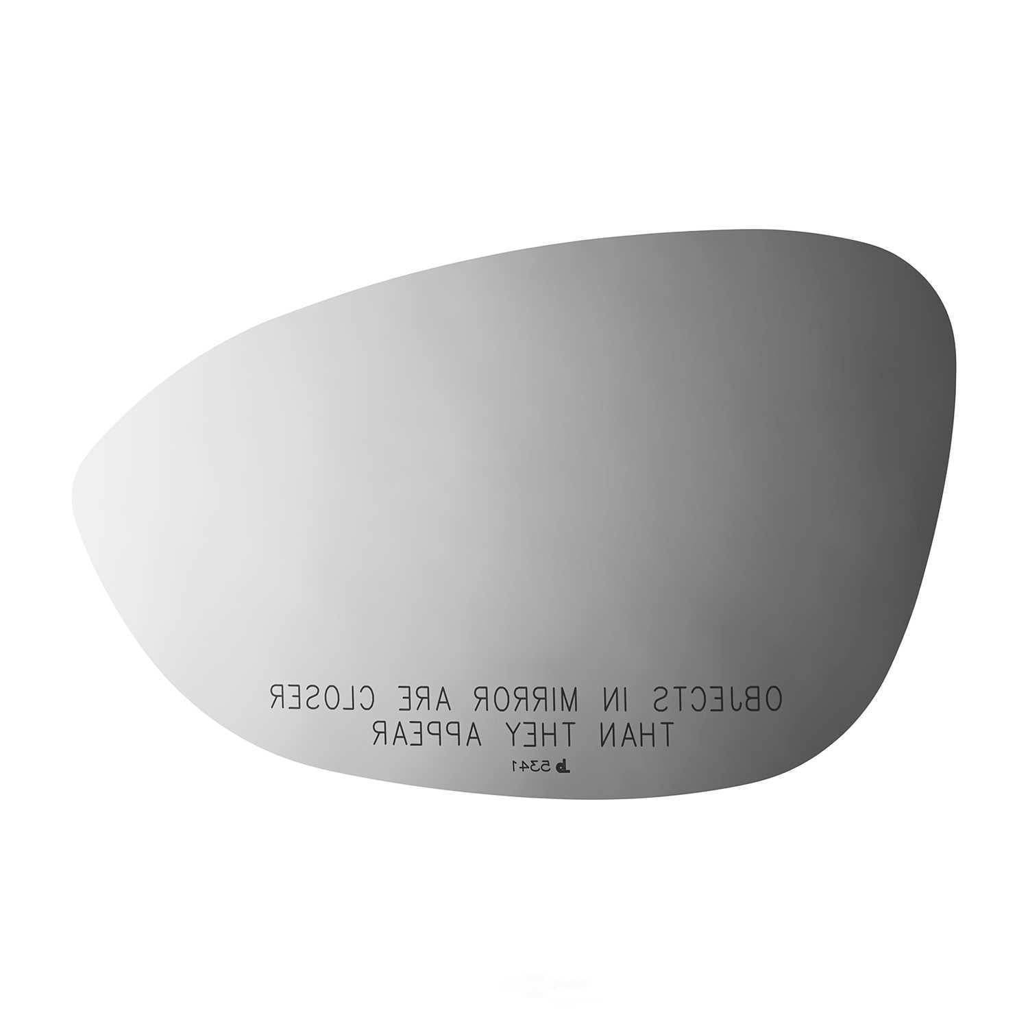 Burco Side View Mirror Replacement Glass - Clear Glass - 5341