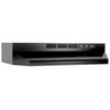 Broan 30-Inch 2-Speed Under-Cabinet Non-Ducted Range Hood, Black