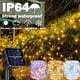 thumbnail image 2 of Guirnalda de luces LED solares para exteriores, luces de hadas impermeables para Navidad, fiesta festiva, Patio, jardín, lámpara de decoración, 2 of 4
