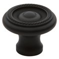 thumbnail image 1 of Baldwin 4646102 1.5 in. dia. Rope Cabinet Knob, Oil-Rubbed Bronze, 1 of 1