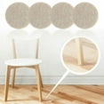 thumbnail image 1 of Furniture Felt Pads Square/Round Floor Protector Chair/Table Leg Sticky Back, 1 of 10