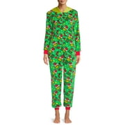 Grinch Super Minky Union Suit w/pockets