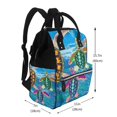 thumbnail image 2 of Easygdp Little Sea Turtles para Bolsa de Bebé de Gran Capacidad con Múltiples Bolsillos, Bolsa de Pañales para Padres, Bolsa de Viaje Organizada y Elegante, 2 of 6