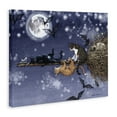 thumbnail image 4 of Stupell Industries Joyriding Cats on Broom Holiday Painting Gallery Wrapped Canvas Art Print Wall Art, 20 x 16, 4 of 8