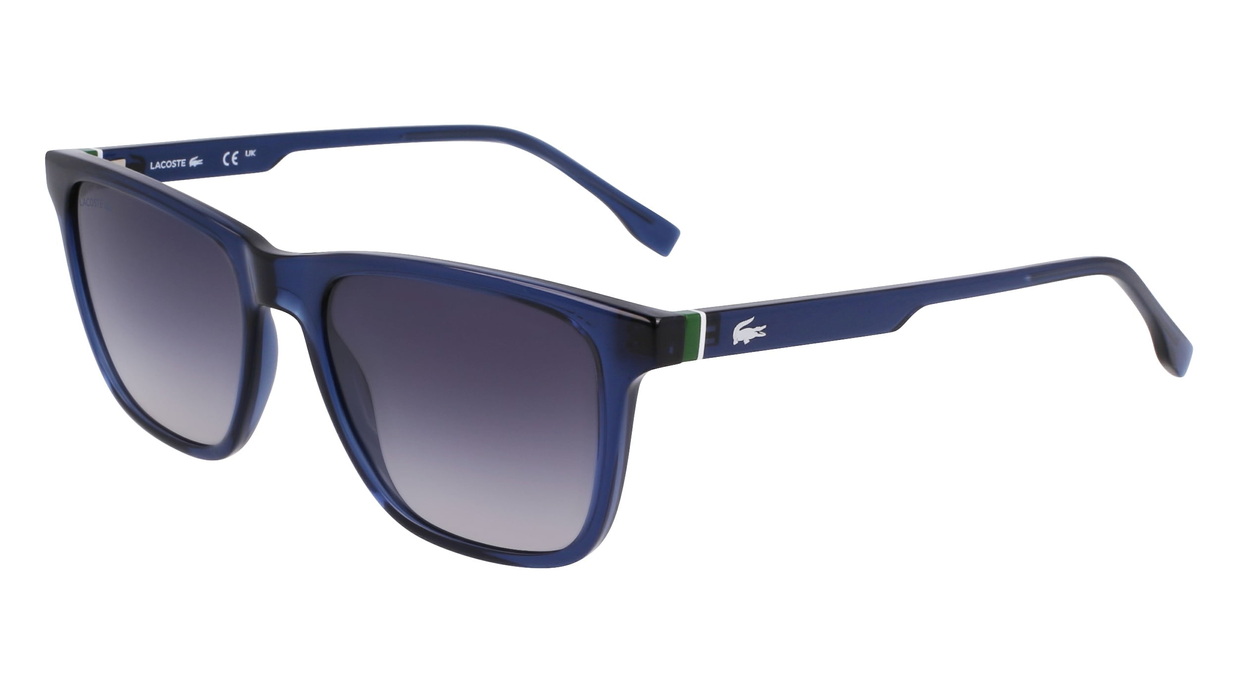 Lacoste L269S 710 55mm Aviator Sunglasses for Unisex Gold