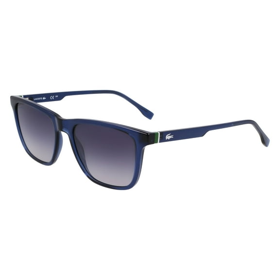 LACOSTE sunglasses L6041S MALE 54/18/145 410 TRANSPARENT BLUE