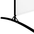 thumbnail image 5 of vidaXL Freestanding 5-Panel Room Divider, White Fabric, 433x180 cm, 5 of 5