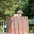 thumbnail image 3 of Sunjoy Tech Round Sequin Tablecloth, Sequin Overlays Glitter Tablecloth for Bridal Shower Decorations, Birthday, Wedding, Dessert, Banquet, 3 of 8