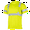 Yellow, variant on JORESTECH Hi-Vis Short-Sleeved Work Safety T-Shirt, TS-22 (Yellow, XL)