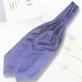 thumbnail image 2 of Men's Classic Colorful Silky Satin Neck Tie Wedding Banquet Cravat Style, 2 of 3