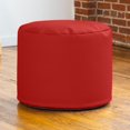 thumbnail image 2 of Jaxx Spring Modular Pouf Classroom Bean Bag Seat, Premium Vinyl - Red, 2 of 5
