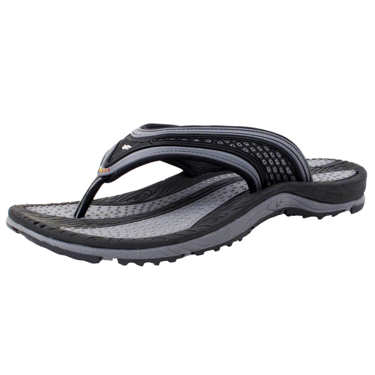Black/Gray Flip Flop (Size 11.5) MEN main image 4
