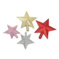 thumbnail image 3 of (Pink) Shiny Star Christmas Tree Tip Decoration, Creative Three-Dimensional Five-Pointed Star Sticky Powder Christmas Decoration, 3 of 3