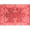 thumbnail image 1 of Ahgly Company Indoor Rectangle Oriental Red Industrial Area Rugs, 7' x 9', 1 of 4