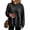 22# Black, variant on Womens Crewneck Sweatshirt Fleece Classic Fit Oversized Pullover Scoop Neck Fall Sweatshirts Cuff Ribbed Knit Over Sized Loose Fitted Comfy Light Cozy Soft