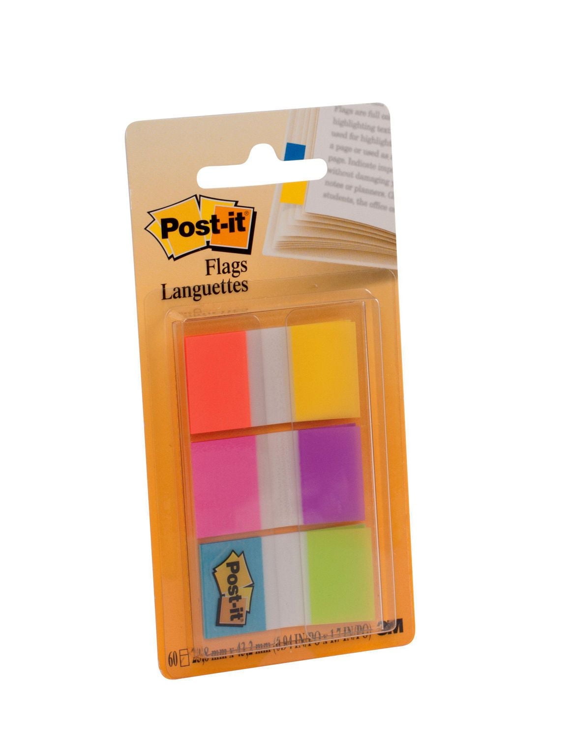 Languettes adhésives Post-it® 680-EG-ALT-C, collection Electric Glow