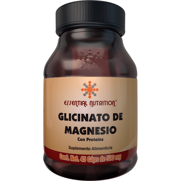 Glicinato de Magnesio 45 Cápsulas de 500 mg