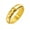 6mm Gold, variant on PAURO Men Stainless Steel Spinner Ring Anxiety Relief Fidget Faceted Rotatable Ring Spinning Bands 8mm Silver Size 7