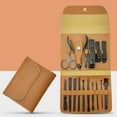 thumbnail image 4 of Birdeem Ensemble de 16 Coupe-Ongles en Acier Inoxydable avec Coupe-Sac Pliant, Ciseaux, Outil de Beauté Maquillage, 4 of 10