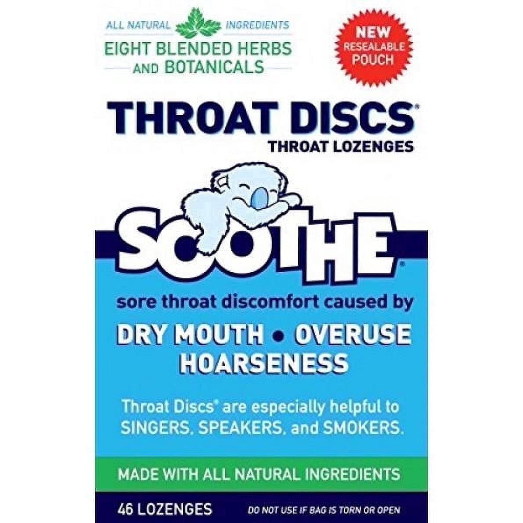 Throat Discs - Herbal Lozenges