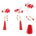 thumbnail image 3 of KAKOWELY pinzas para el pelo estilo chino con diseño de conejo de Año Nuevo para niña, accesorios para peinar el cabello., 3 of 4