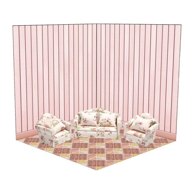 Tablero de exhibición de accesorios Hugo Plegable DIY Tablero de fondo multipropósito Estilo D