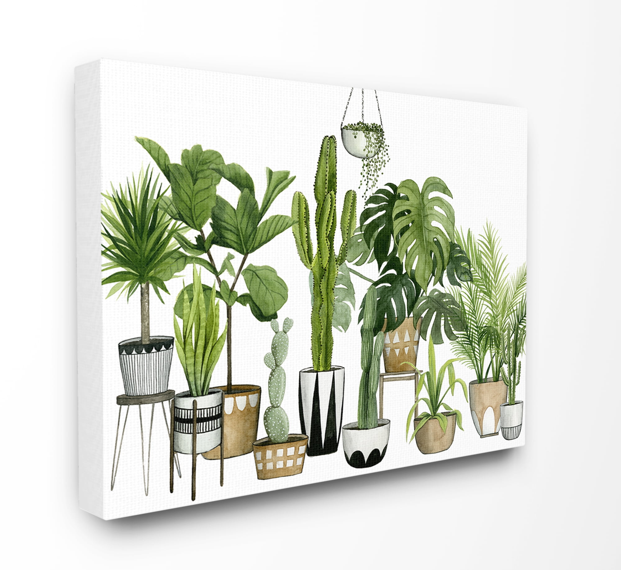 DIY Succulents Cactus Pot Plant Flowers Wall Sticker Nursery Living Room G1R8