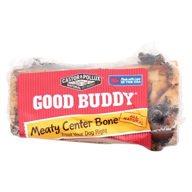 Castor & Pollux Good Buddy Meaty Center Bone Dog Treat, 4" Walmart
