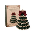 thumbnail image 2 of Crochet Christmas Tree Kit, DIY Beaded Christmas Tree Kit, Crochet Christmas Craft for Adults and Beginners, Handmade Woven Christmas Tree for Christmas Home Decor, 2 of 7