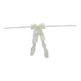 thumbnail image 3 of CoudarTitie Curtain Holdback Curtain Tieback Accessories,Decorative Drapery Tieback Lace Bow Beige White, 3 of 9