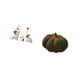 thumbnail image 5 of Esculturas de familia de elefantes y almohadas de calabaza. Estatuas decorativas de animales y cojines de peluche para escritorio, sofá, dormitorio, s, 5 of 8