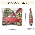 thumbnail image 3 of PU Leather Coin Purse Wallet Compact Water-Resistant Card Cases Money Organizers Christmas Decorations and Dogs, 3 of 7