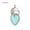 Turquoise, variant on Natural Gemstone Crystal Bead Chakra Teardrop Dragonfly Pendant Jewelry Necklace-Aventurine