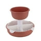 thumbnail image 1 of Billuyoard Práctico estante giratorio para ingredientes de olla caliente, estante de almacenamiento de ingredientes de almacenamiento de doble Cocina y Comedor rosa, 1 of 6