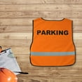 thumbnail image 2 of Swanson Christian Supply 44101 Safety Vest Parking Extra Large Orange, 2 of 5