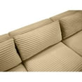 thumbnail image 6 of Meridian Furniture 5-Piece Camel Corduroy Performance Fabric Modular Sectional, 6 of 11