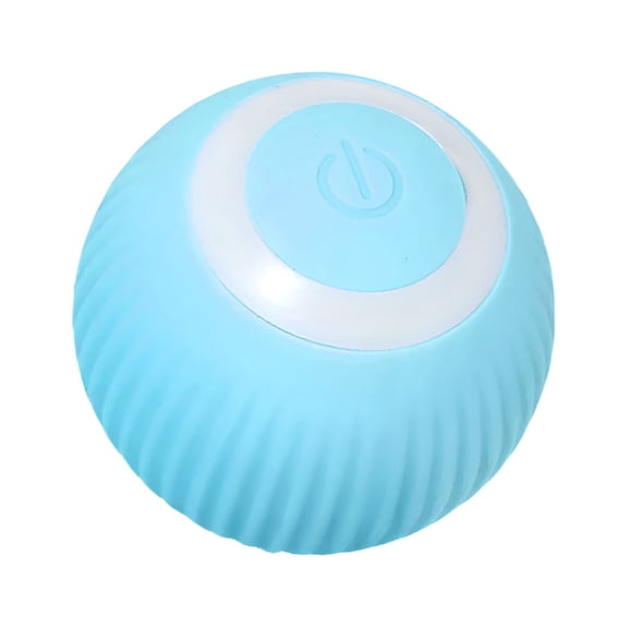 BESTSKY Smart Interactive Cat Toy,Automatic Moving Bouncing Rolling Ball for Indoor Cat Kitten,Moving Cat Toy Self Rotating Ball with Lights and Bell