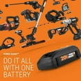 thumbnail image 2 of Worx Powershare Pro 20V 6Ah Lithium Ion Power Tool Battery Pack With Fuel Indicator, 2 of 6