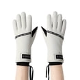 thumbnail image 3 of Women's Winter Cycling Ski Gloves with Touchscreen Function Windproof Warm Protection, 3 of 5